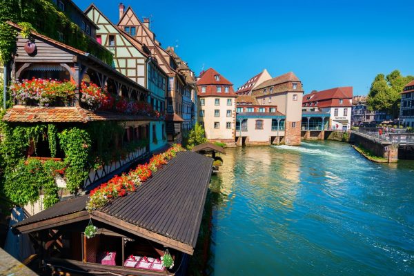 On the Strasbourg coast